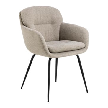 chaise à accoudoirs DORA