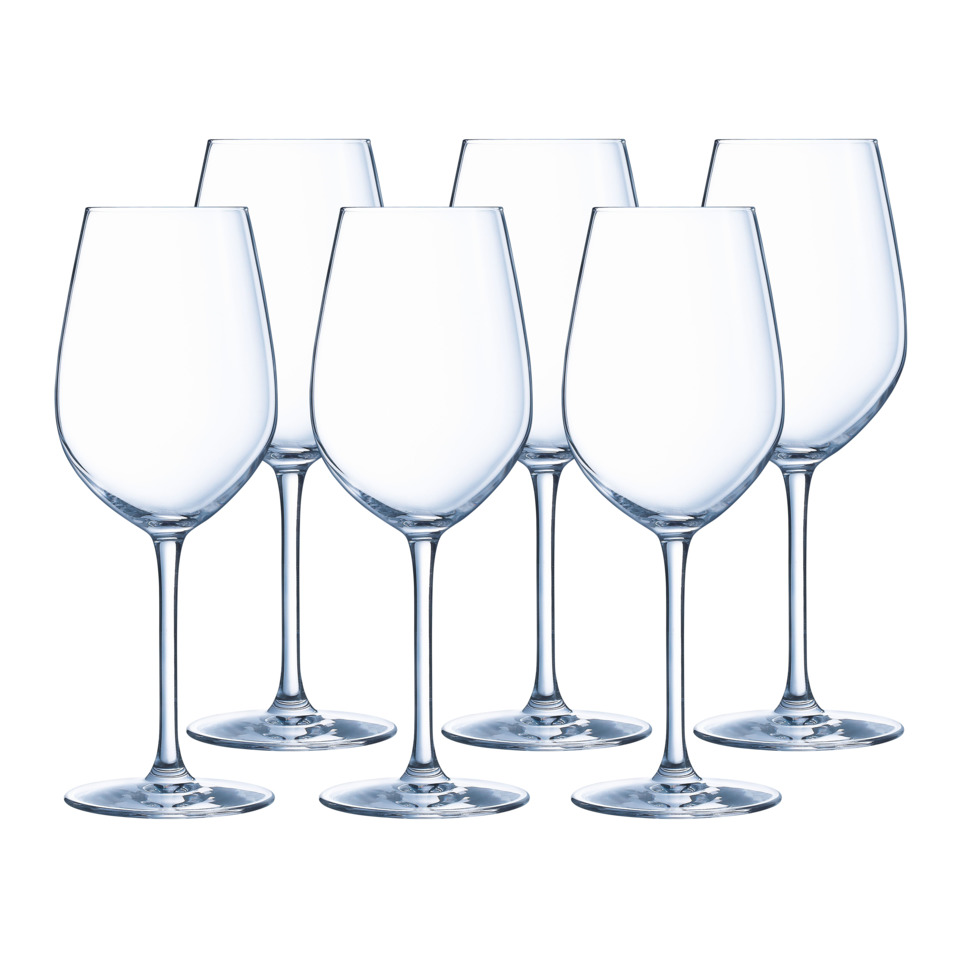 Acheter set de verres à vin SEQUENCE en blanche