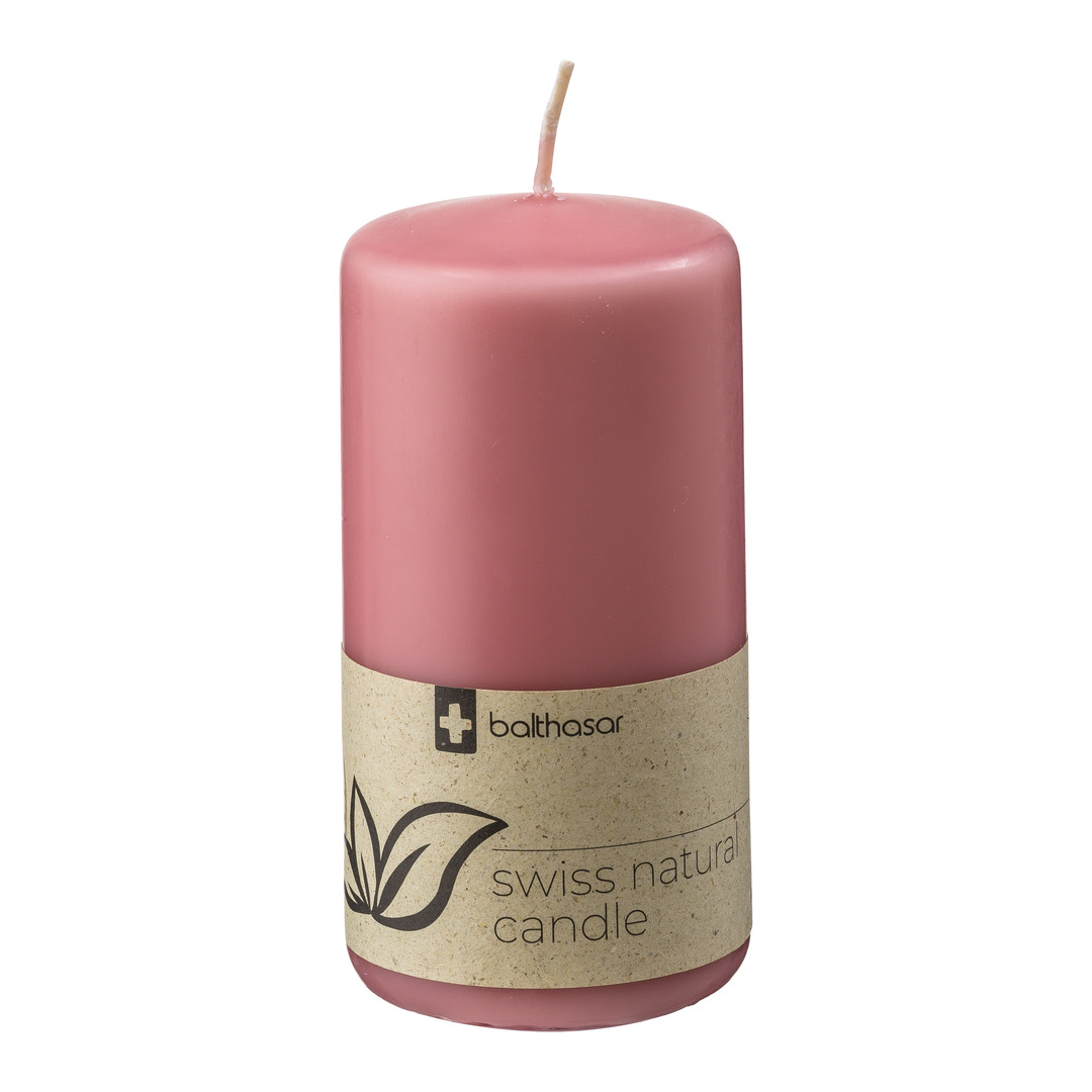 candela cilindrica Swiss Natural