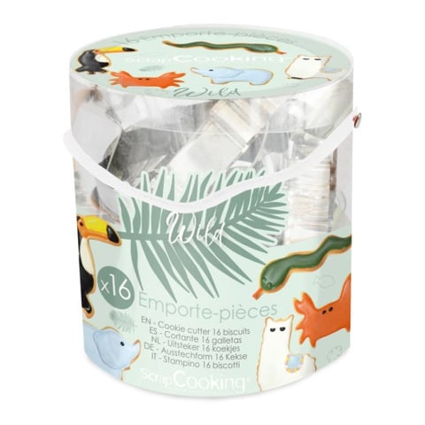 set di formine tagliapasta Cookies
