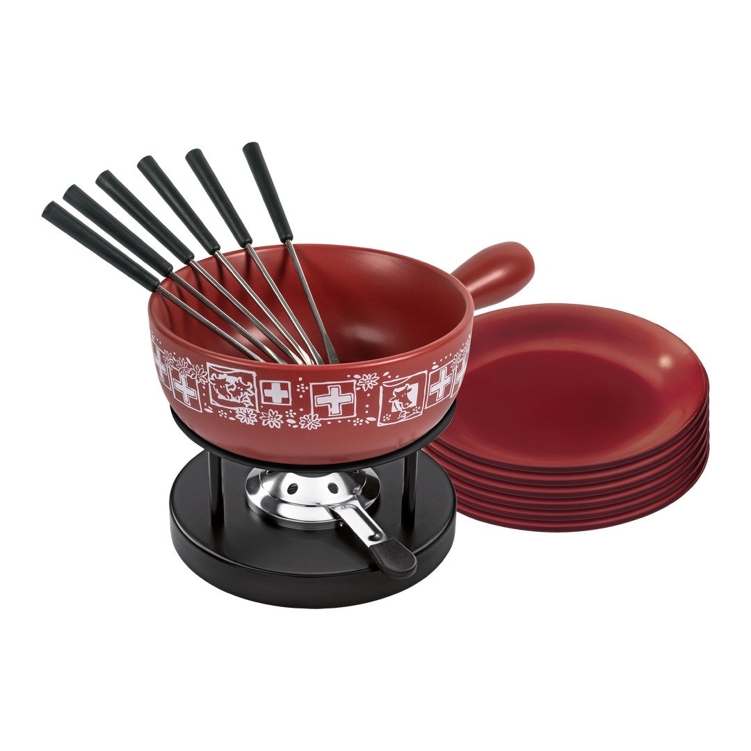 set à fondue SUISSE