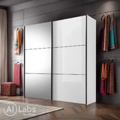 armoire à portes coulissantes Primo-Glas