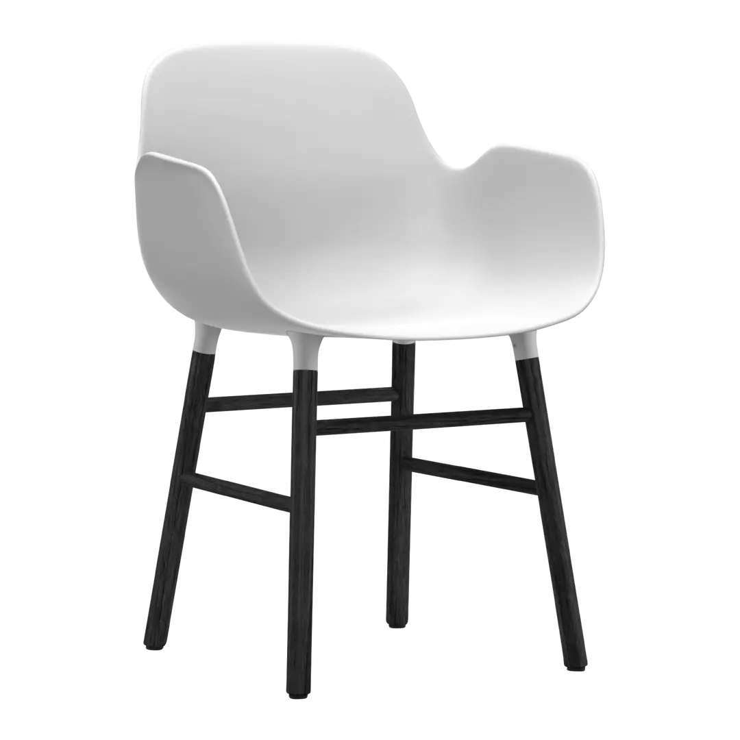 sedia con braccioli Form