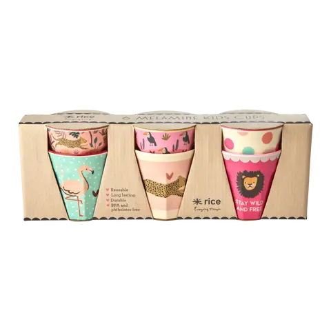 set bicchieri Melamine