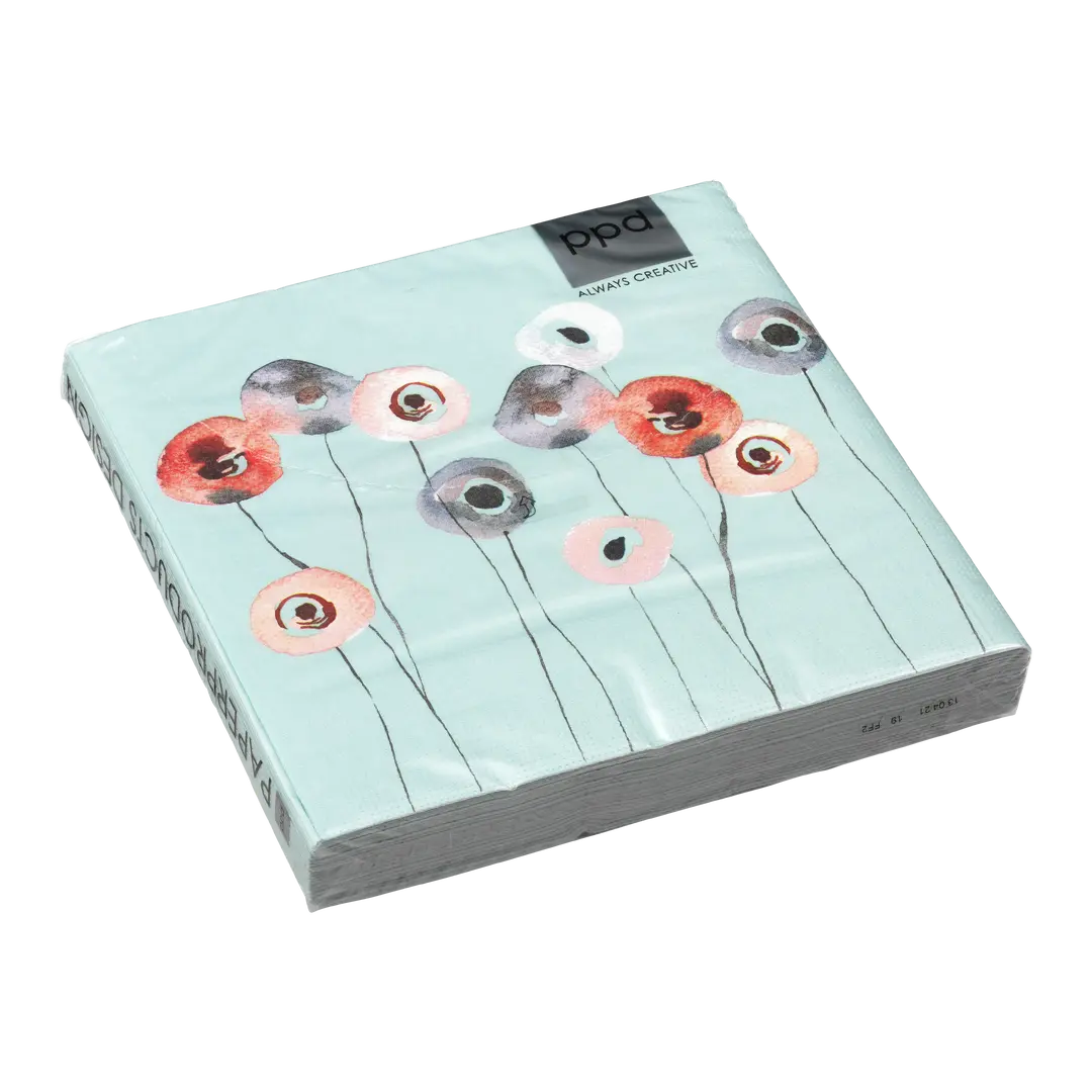 serviettes en papier SOFT FLOWERS