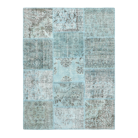moderner Orientteppich Vintage Patchwork