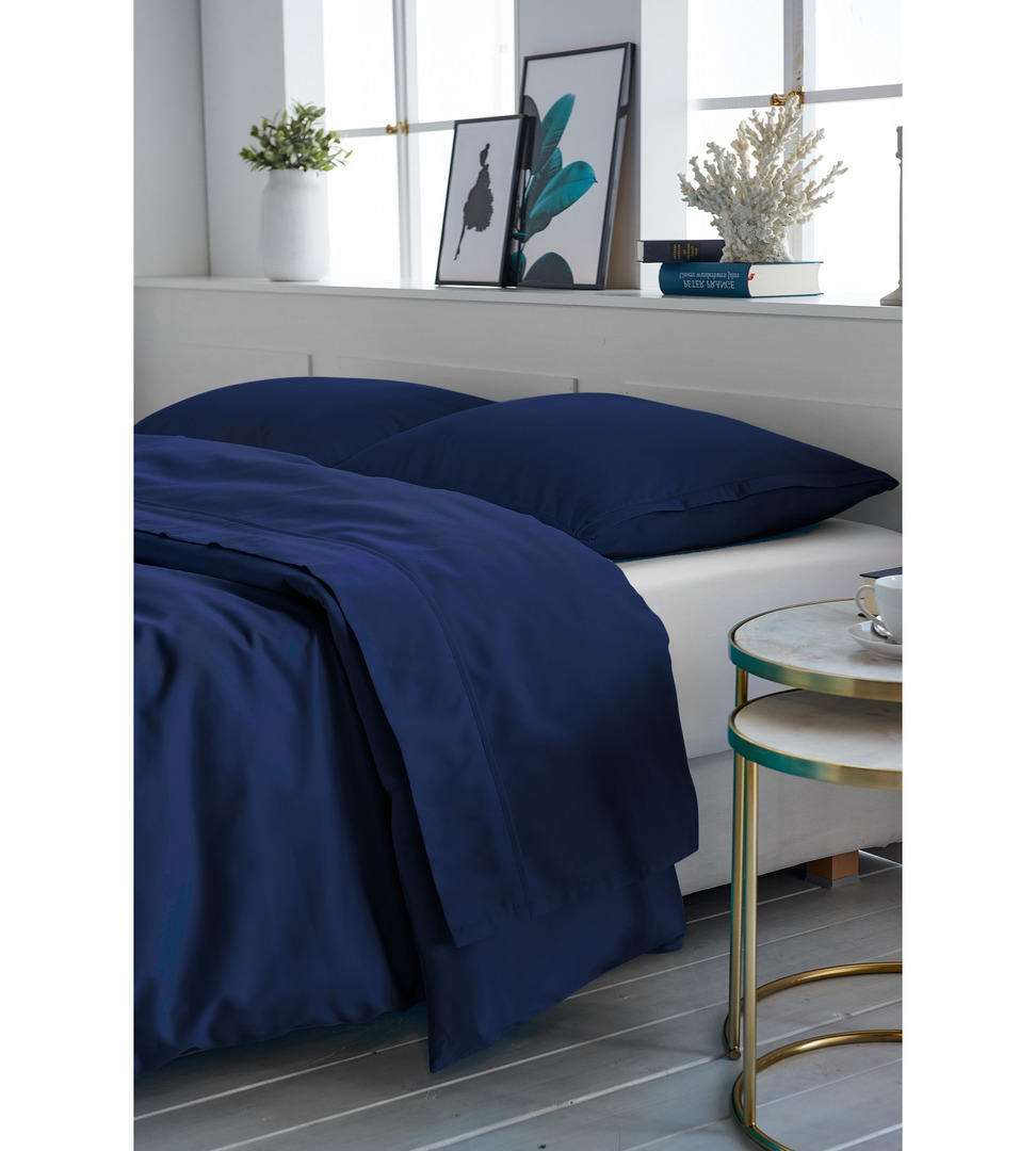 drap plat Uni Satin