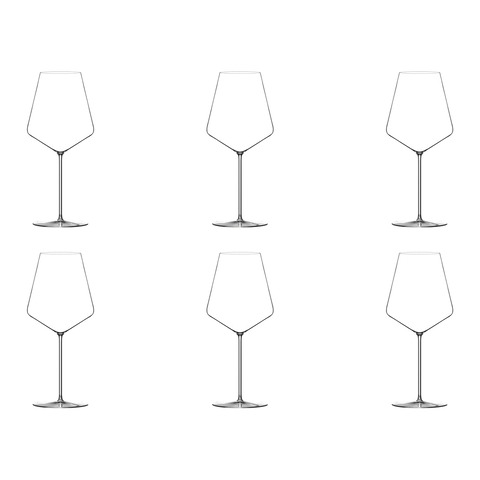 set di bicchieri da vino rosso F. Sommier Dionysos