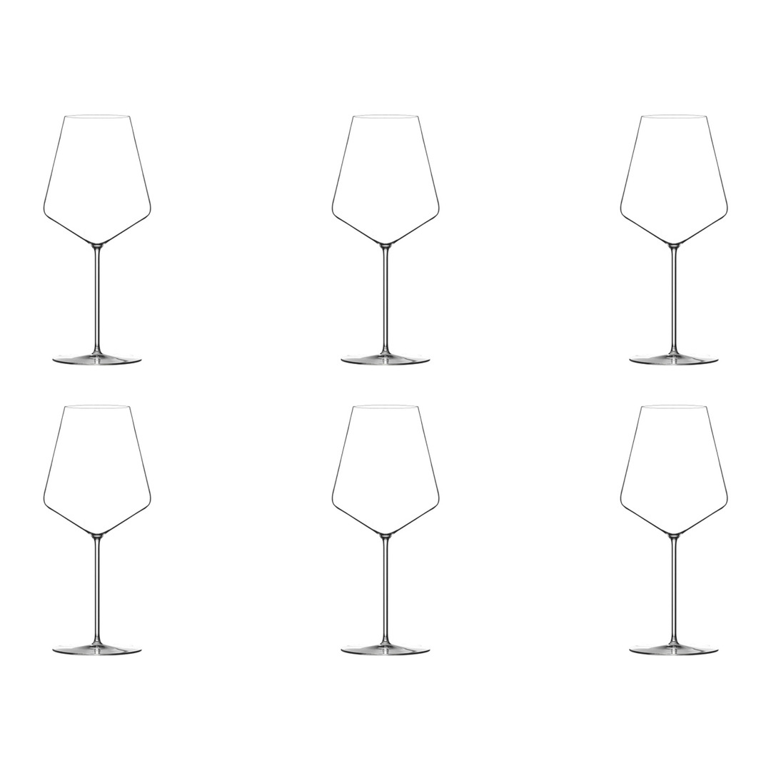 set de verres à vin rouge F. Sommier Dionysos