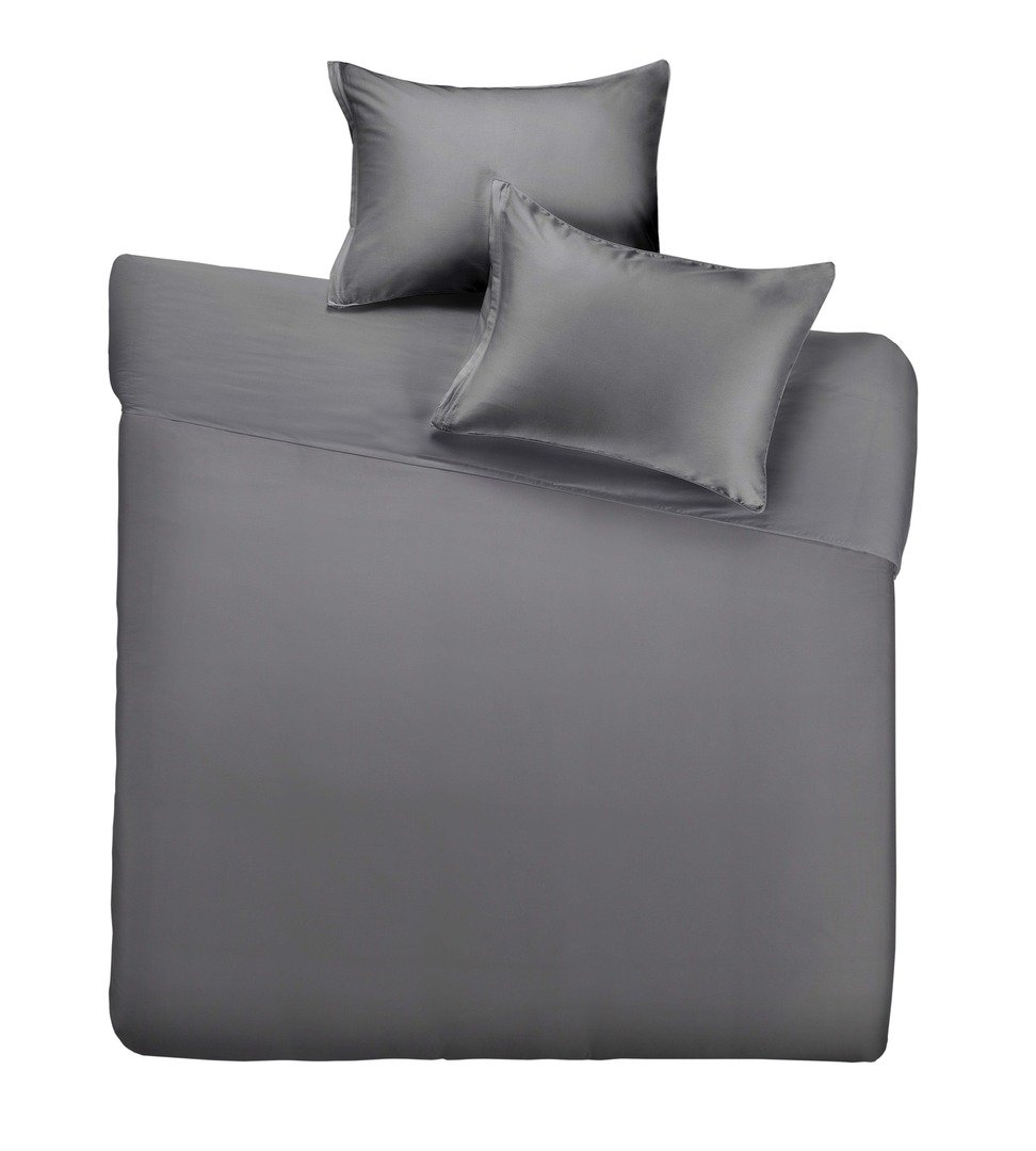 Kissenanzug Uni Satin