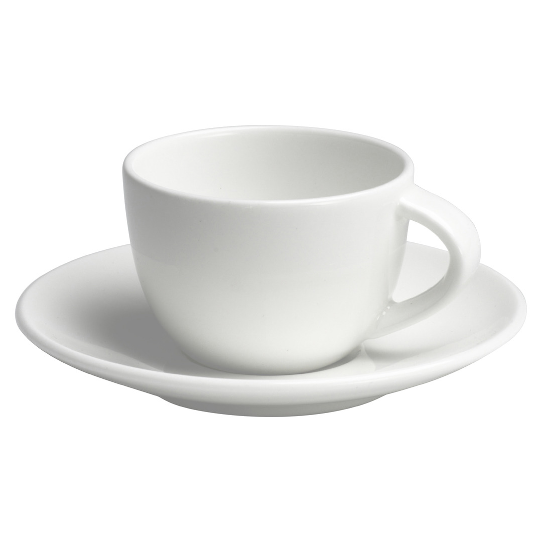 tasse à espresso avec sous-tasse A TABLE