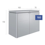 scatola da giardino Highboard 160