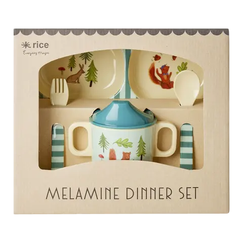 Kinder Geschirr-Set Melamine