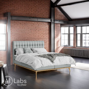 lit boxspring Massello