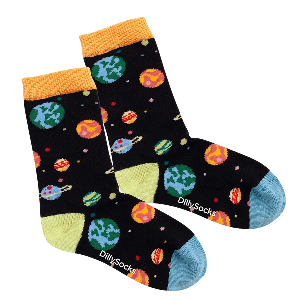 Kindersocken Outer Space