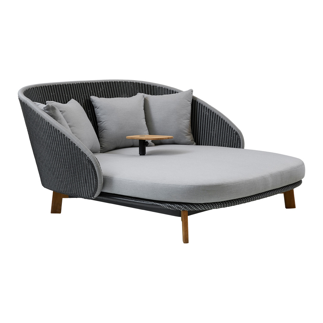 chaise longue de jardin PEACOCK
