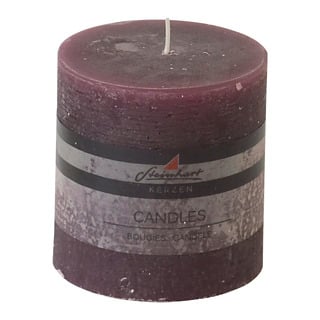 candela cilindrica Rustic