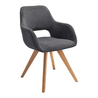 chaise à accoudoirs Asella