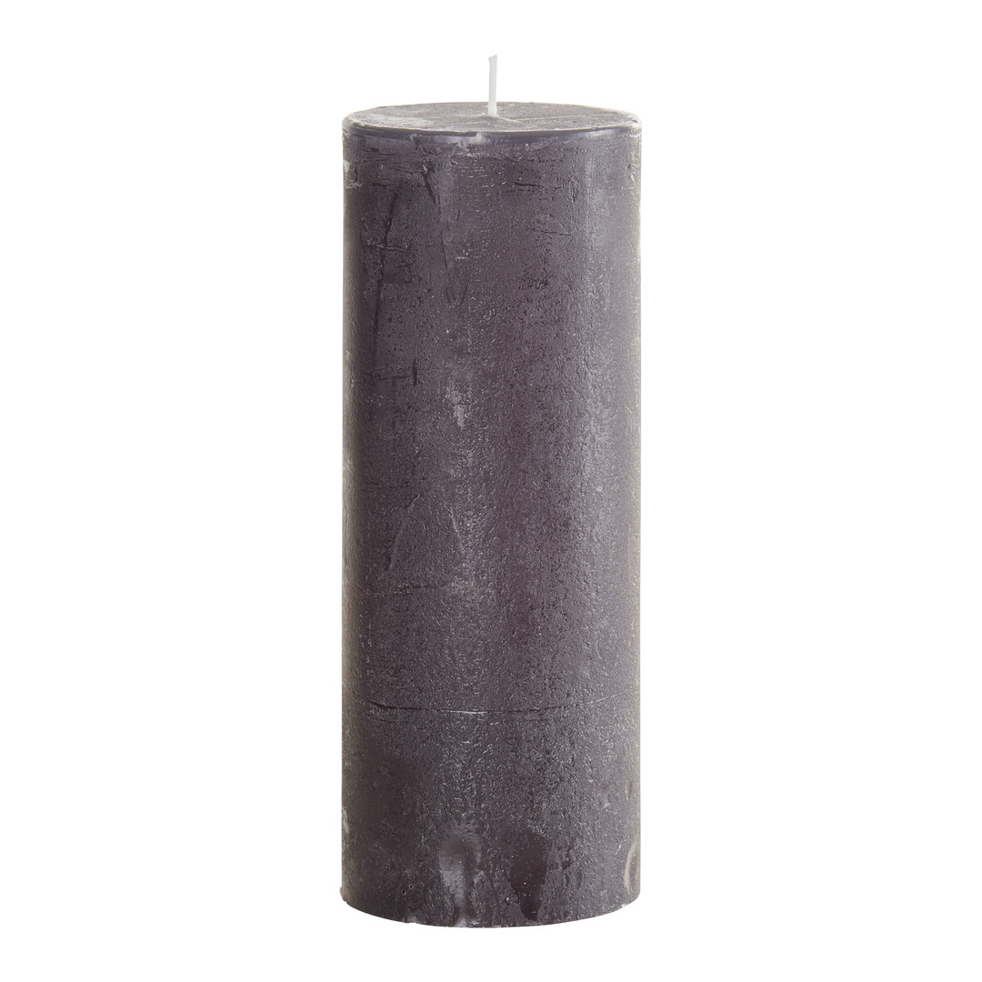 candela cilindrica Rustic