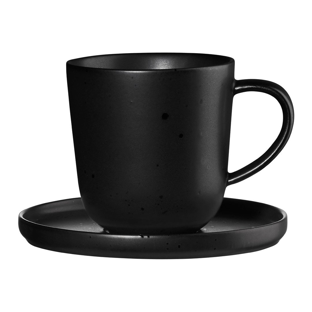 tasse à espresso avec sous-tasse Coppa Kuro