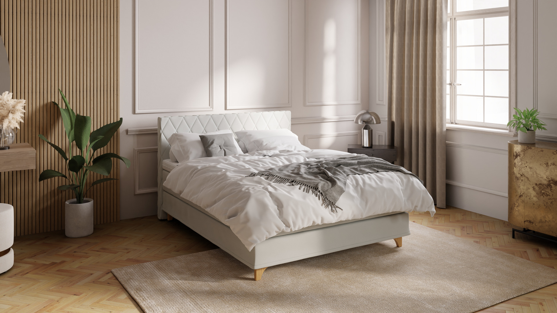 lit boxspring ODIN