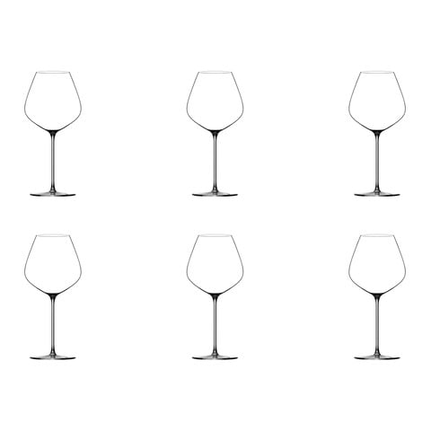 set di bicchieri da vino rosso G. Basset Hommage