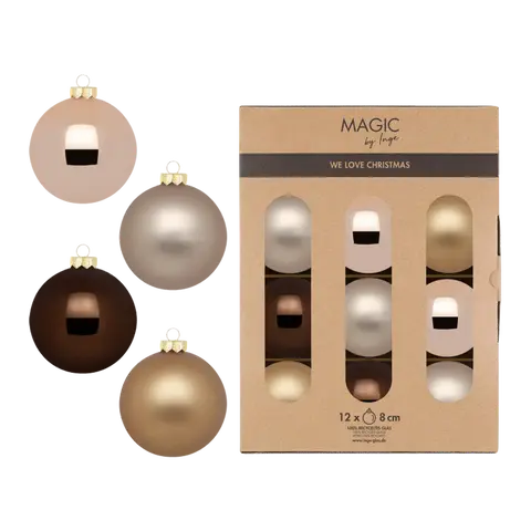Weihnachtskugel-Set Magic