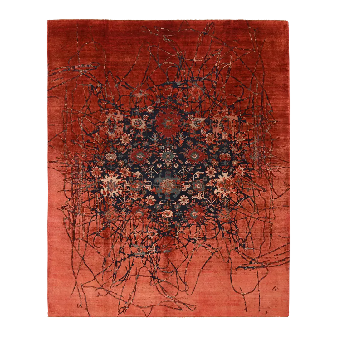 tapis d’Orient modernes Erased Heritage Indien