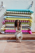 matelas gonflable Stripy