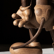 figura in legno Mickey-Mouse