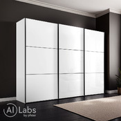Schiebetürschrank Primo-Glas