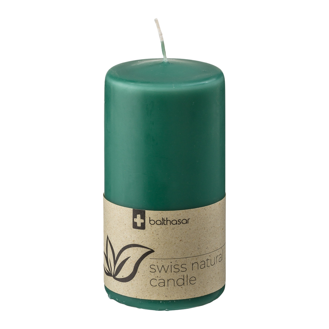 candela cilindrica Swiss Natural