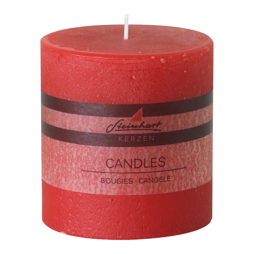 candela cilindrica Rustic