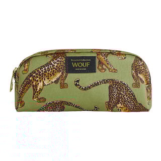 trousse per trucchi Olive Leopard