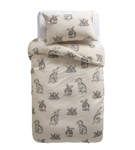 Bettwäschegarnitur Bunnies