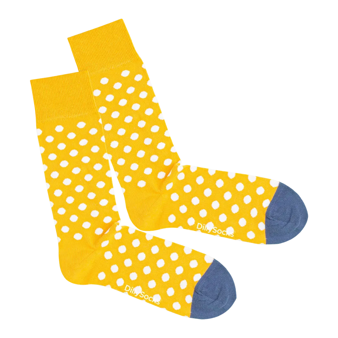 chaussettes Mustard Dots