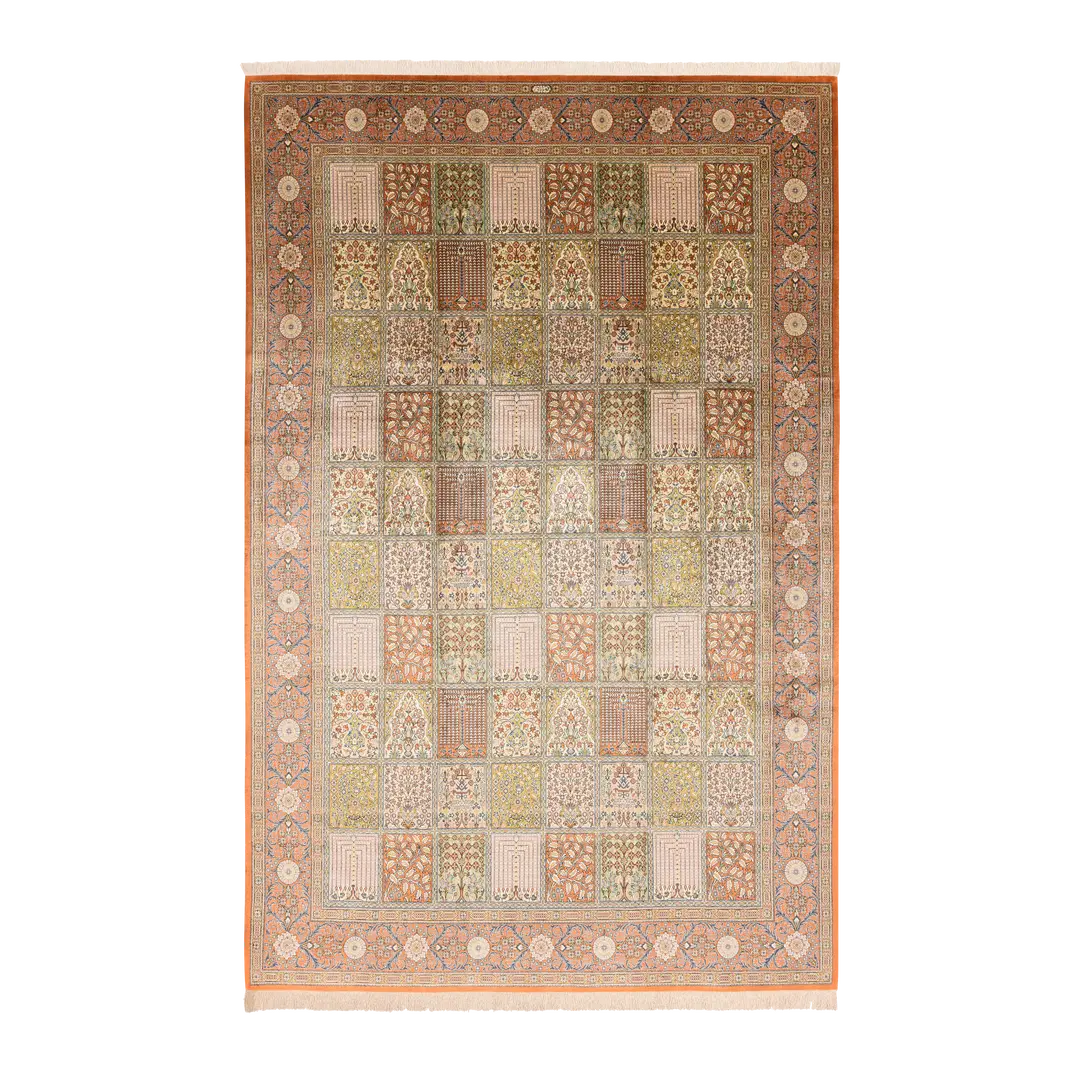 tapis persan Ghom Seide