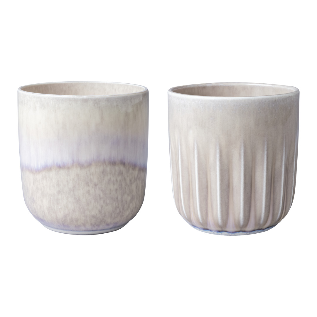 Becher-Set Perlemor Sand