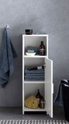 Badschrank Weiss