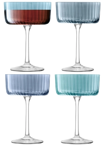 set de verres à champagne Gems
