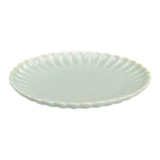 Flacher Teller Scallop