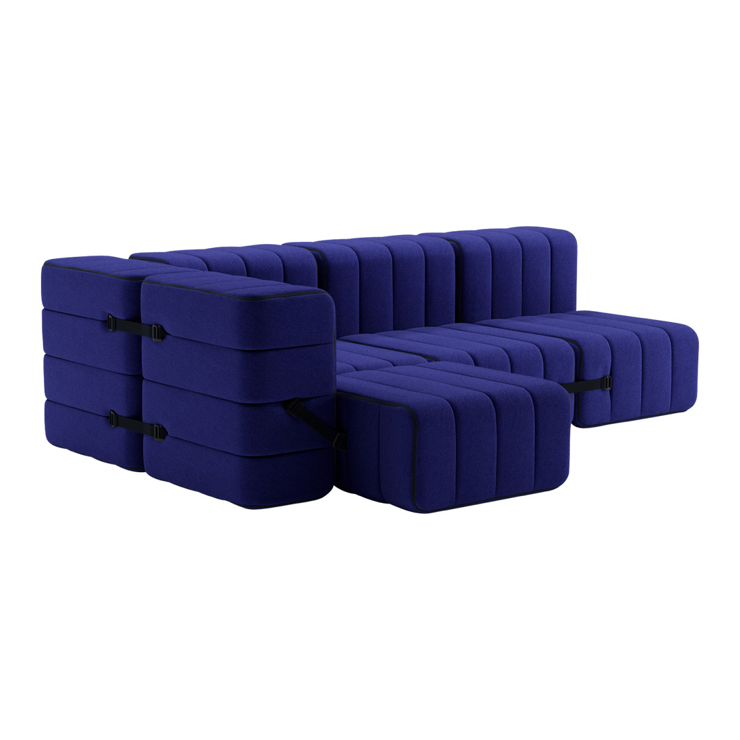 divano ad angolo Curt Jet