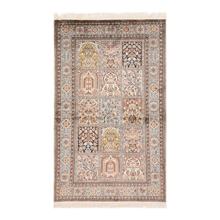 Orientteppich Kashmir Seide Indien