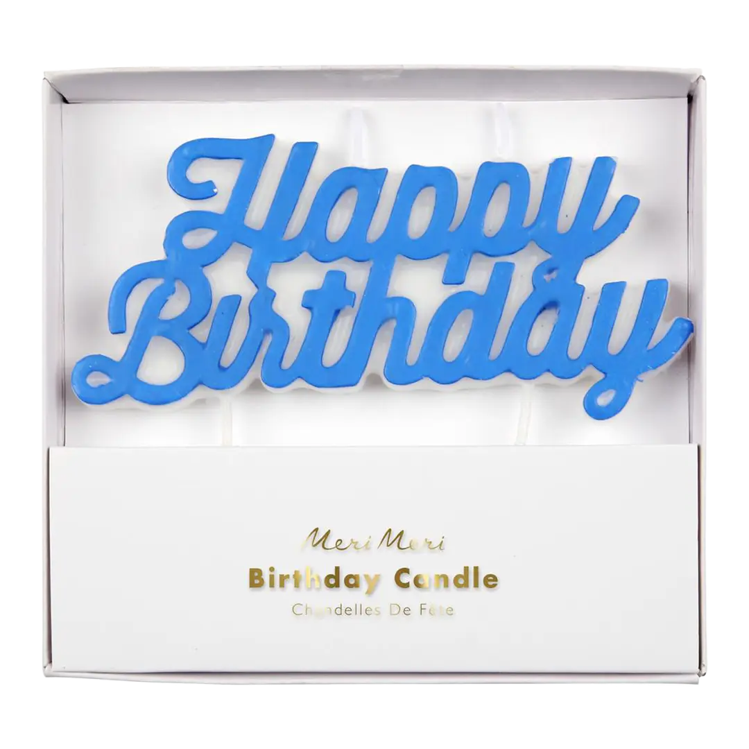bougies d’anniversaire PARTY