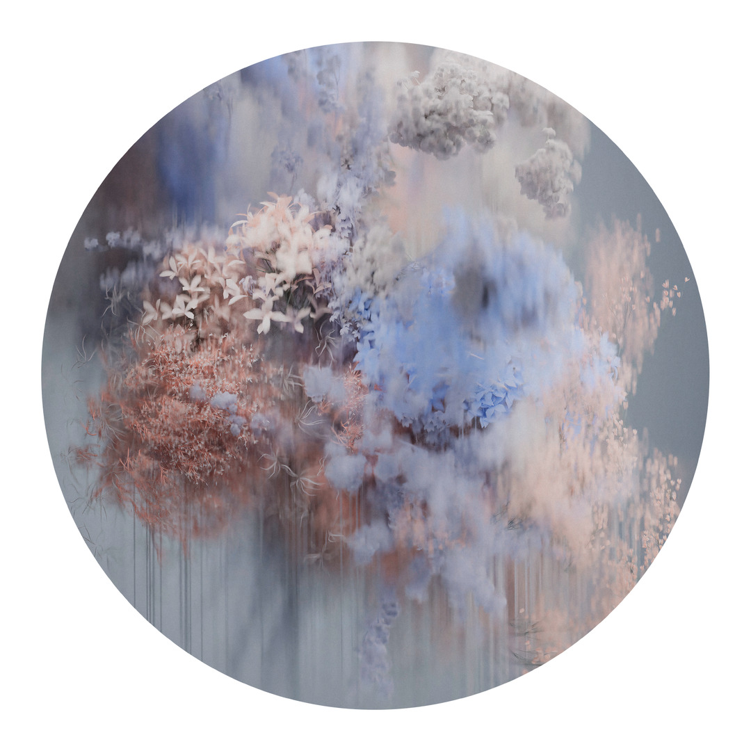 tapis de laine Winter Pollen
