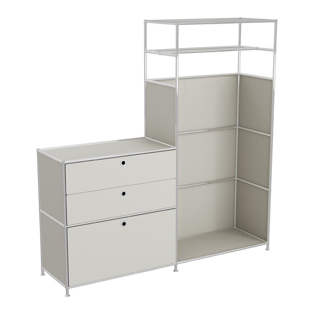 Garde-robe compacte QUADRO