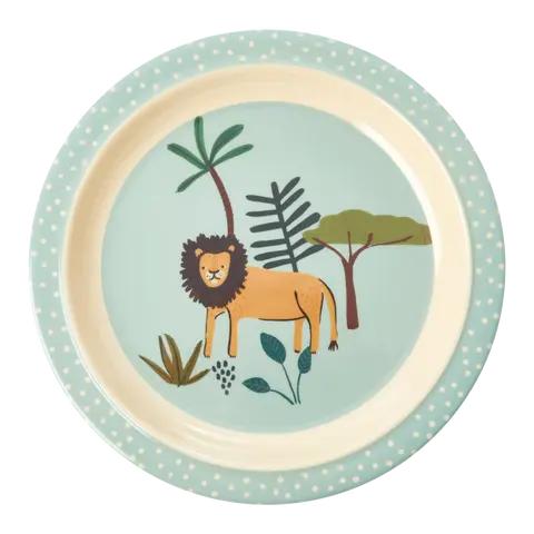 Flacher Teller Jungle