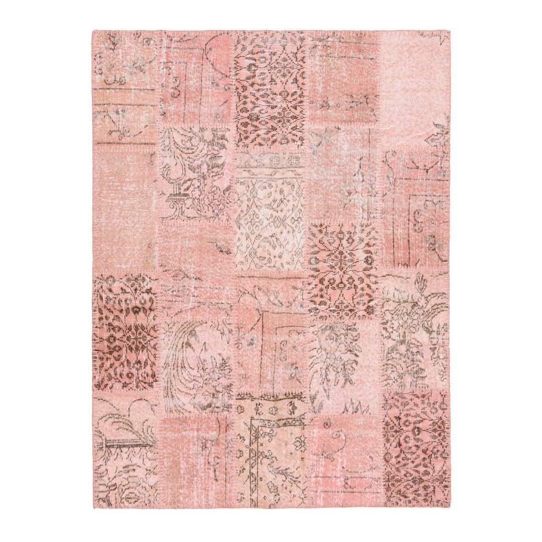 moderner Orientteppich Vintage Patchwork