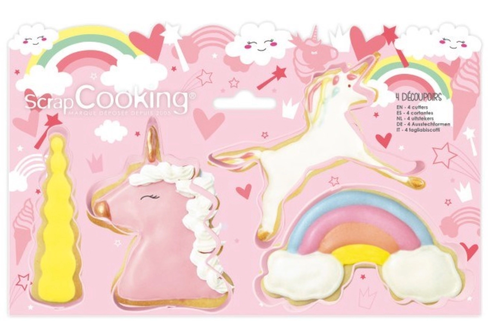 set di formine tagliapasta Baking