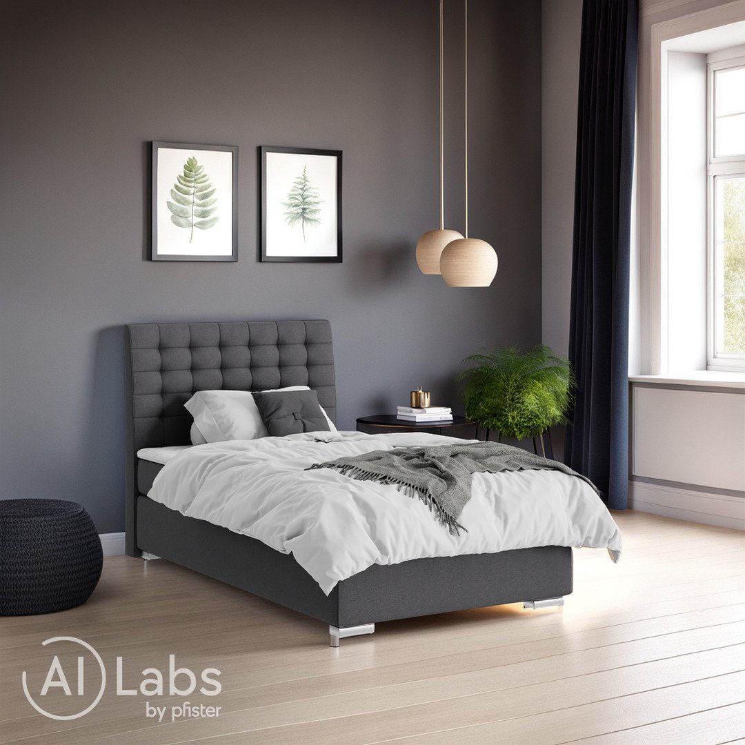 lit boxspring Lenno
